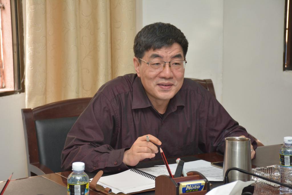 党委书记、院长李明意讲话