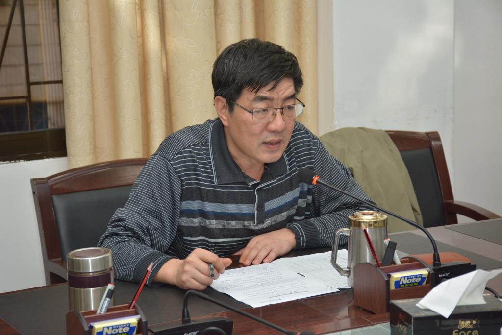 医院党委书记、院长李明意讲话