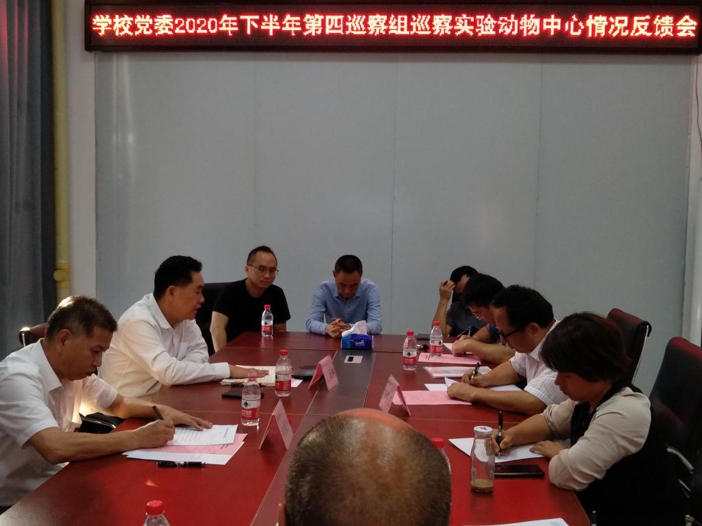反馈会议现场